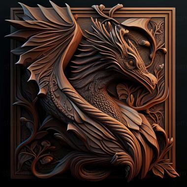 3D модель Эпоха драконов (STL)